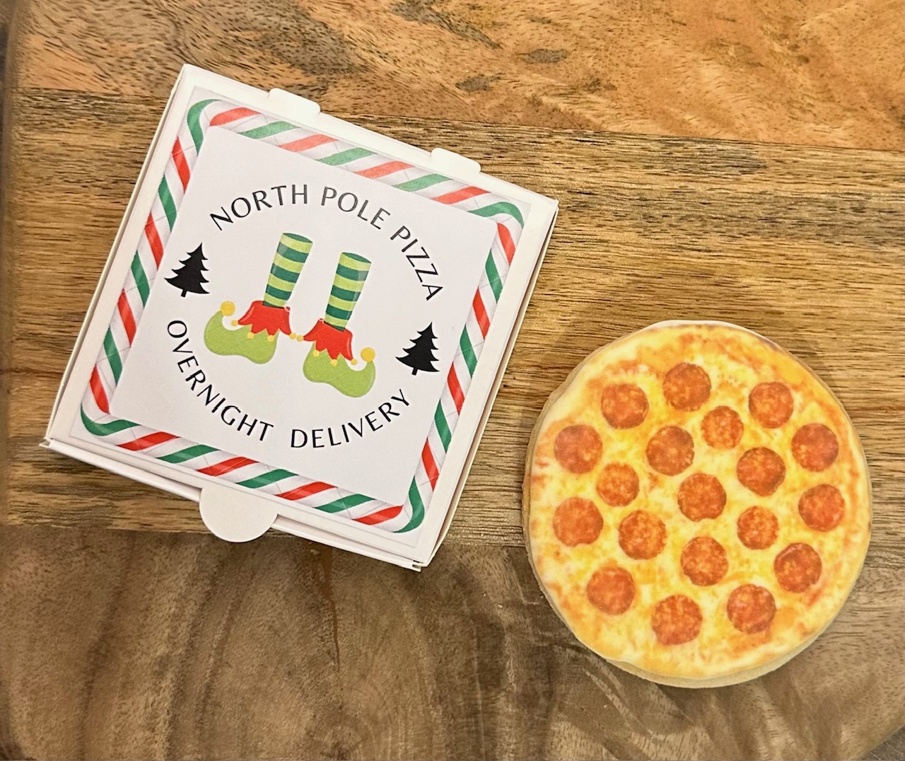 Elf Cookies - North Pole Pizza