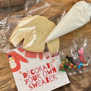 Ugly Christmas Sweater DIY Cookie Kit