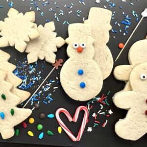 Santa Claus is Coming Cookie Kit (12 cookies)