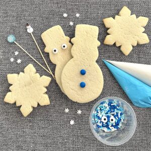 Let it Snow Cookie Kit(4 cookies)