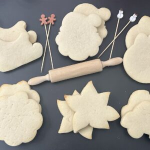 Sleigh Christmas DIY Cookie Kit (12 cookies)